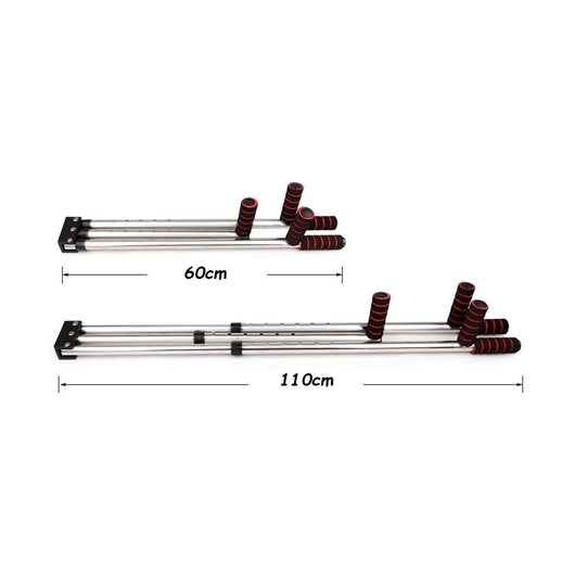 ESTENSORE GAMBE 3 BARRE TELESCOPICO DANZA KARATE YOGA FITNESS STRETCHING 90240