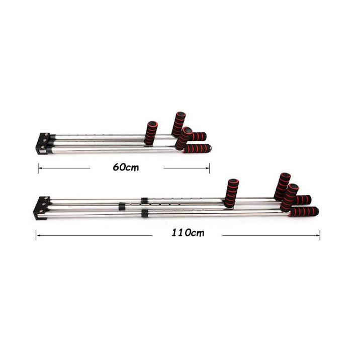 ESTENSORE GAMBE 3 BARRE TELESCOPICO DANZA KARATE YOGA FITNESS STRETCHING 90240