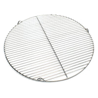 Griglia tonda in acciaio inox 55 cm barbecue a carbonella/gas/girevole 16_0001851