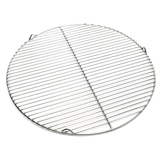 Griglia tonda in acciaio inox 55 cm barbecue a carbonella/gas/girevole 16_0001851
