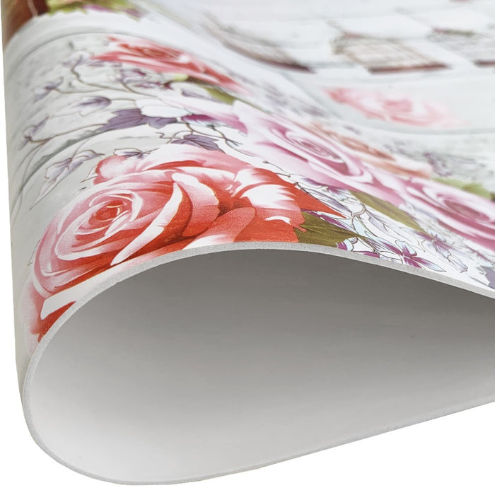 Proteggi Tavolo Morbido Tovaglia 140x400 cm Antiurto Antimacchia Copritavolo Mollettone Fantasia R