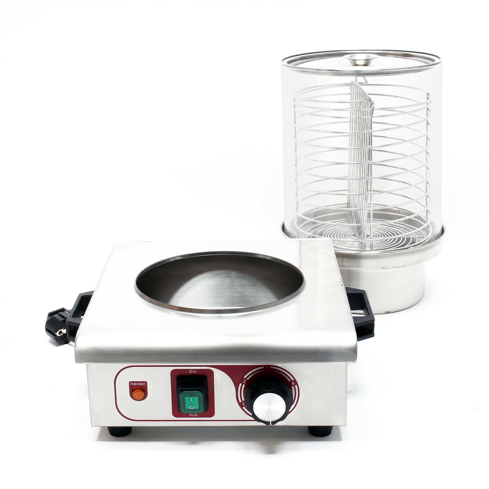 Macchina per hot dog scaldasalsicce 450 watt contenitore per vapore macchina per hot dog 16_0002782