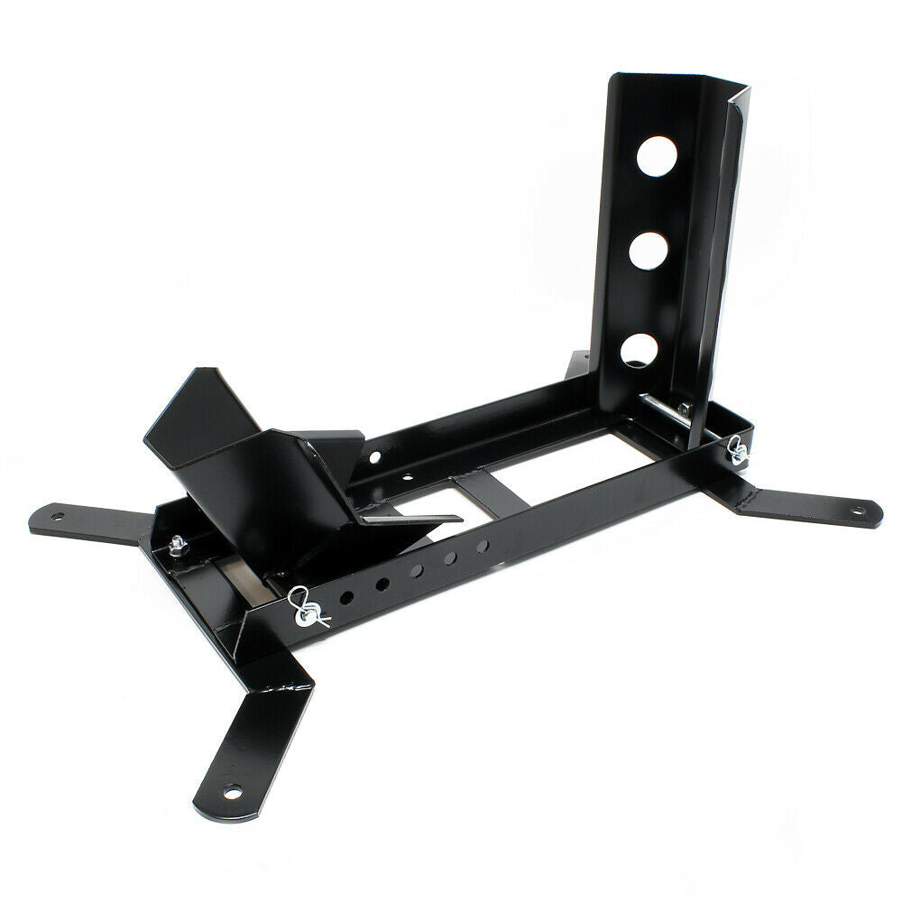 Supporto ruota moto blocca ruota cavalletto regolabile fino a 450 kg cavalletto moto nero 16_0002929