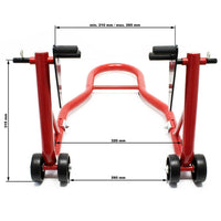 Cavalletto da officina per moto anteriore 450 kg supporto ruota elevatore sollevatore cavalletto 16_0002535