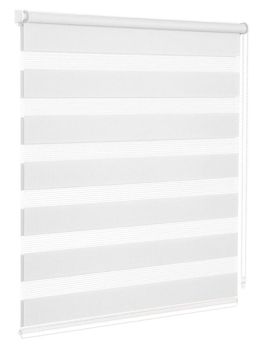 Tenda a Rullo 200x180 Cm Finestra Porta Interno Casa Ufficio Kit Montaggio Parete Telaio No Fori Bianco