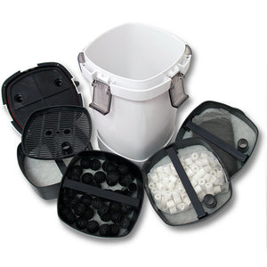 Pompa filtro per acquario biologico da esterno 1.000 litri all'ora 4 fasi materiali della pompa 16_0001743