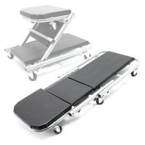 Carrello ispezione meccanica garage officina 2-1 posti max 150 kg 16_0000768