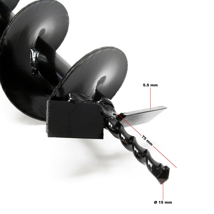 Set trivella termica 63,3 ccm 3 hp punta 200 mm uso 2 persone trapano 16_0001565