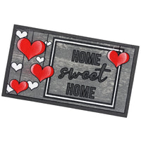 Zerbino Gomma Simpatico Tappeto Ingresso Asciugapassi Antiscivolo Made In Itay Dis.G