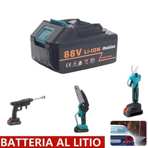 BATTERIA RICAMBIO 88V MAX PER MINI SEGA ELETTRICA IDROPULITRICE MOTOSEGA CESOIA