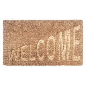 Zerbino Cocco 3D Moderno 40x70 Cm Antiscivolo Tappeto Rettangolare Porta Ingresso Entrata - D