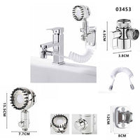 DOCCIA MANO DOCCETTA PORTATILE LAVANDINO TUBO CAMPEGGIO MASSAGGIO CAPELLI 03453