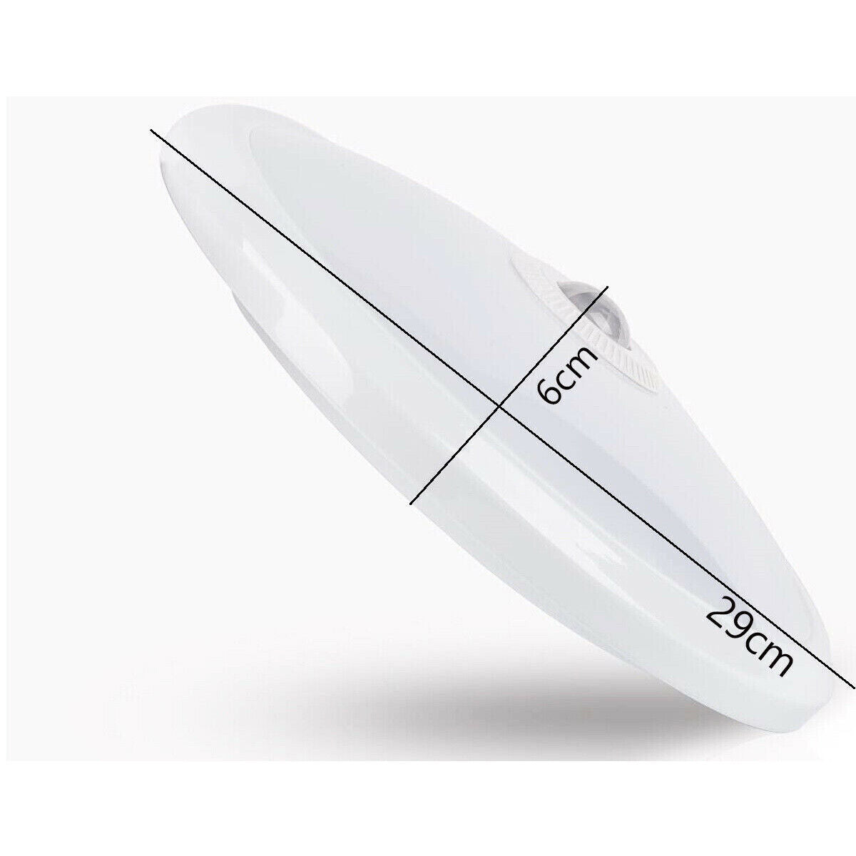 PLAFONIERA LED SOFFITTO ROTONDA 15W LUCE FREDDA SENSORE MOVIMENTO INFRAROSSI 174