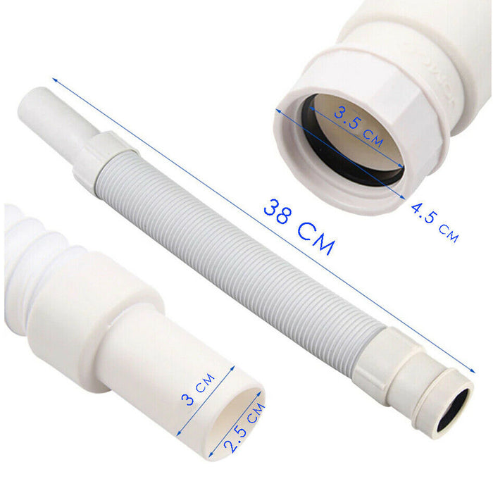 TUBO FLESSIBILE ANTIODORE DEODORIZZAZIONE 1-1/2 ACQUA LAVELLO SCARICO DGO-169