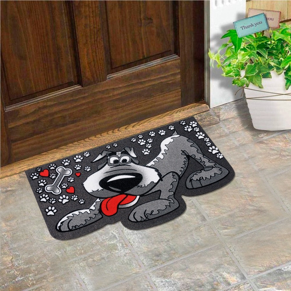 Zerbino Gomma Simpatico Tappeto Ingresso Asciugapassi Antiscivolo Made In Itay Dis.F