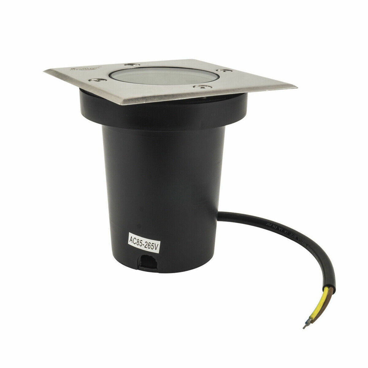 FARETTO FARO CALPESTABILE QUADRATO GU10 LAMPADA FARETTO SEGNAPASSO ESTERNO