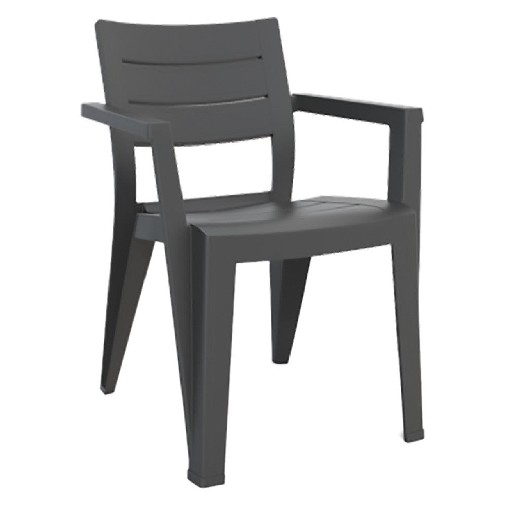 sedia in polipropilene julie  bianco