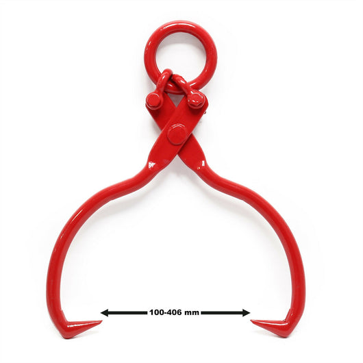 Pinza per legno per tronchi e tronchi 680 kg diametro 30,5 cm Pinza forestale per legna 16_0002712