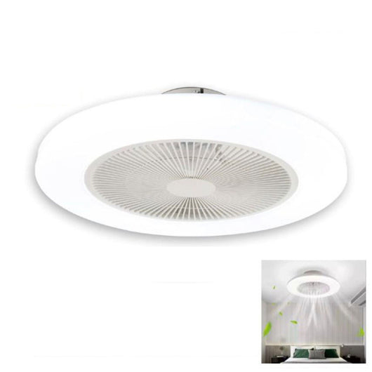 VENTILATORE SOFFITTO LUCE LED BIANCO CALDO FREDDO PLAFONIERA LAMPADARIO SMART