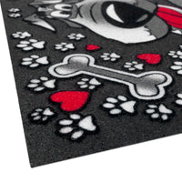 Zerbino Gomma Simpatico Tappeto Ingresso Asciugapassi Antiscivolo Made In Itay Dis.F