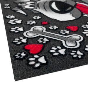 Zerbino Gomma Simpatico Tappeto Ingresso Asciugapassi Antiscivolo Made In Itay Dis.F