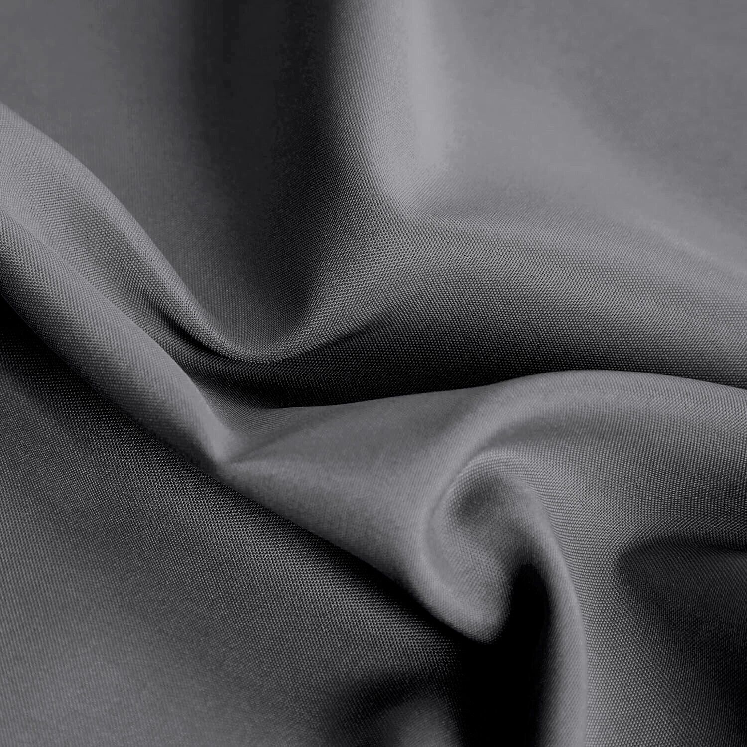 Tenda Porta Finestra 140x280 Cm Raso Sintetico 1 Pannello Coprente Occhielli Acciaio Antracite