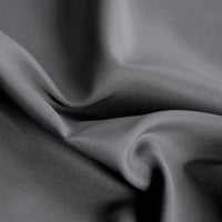 Tenda Porta Finestra 140x280 Cm Raso Sintetico 1 Pannello Coprente Occhielli Acciaio Antracite