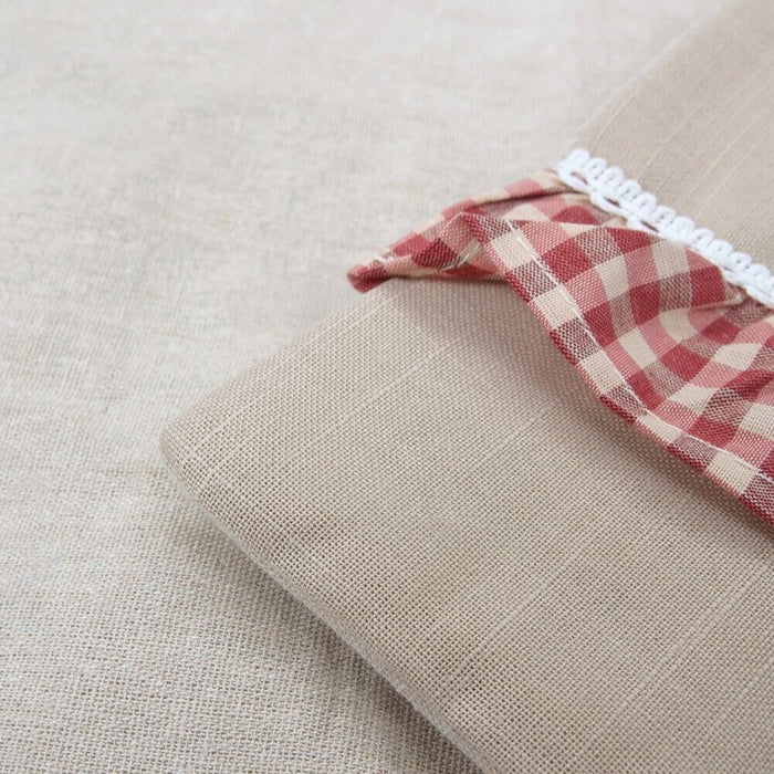 Copriforno Cucina Universale Morbido Cuore Rosso Ricamato Proteggi Forno