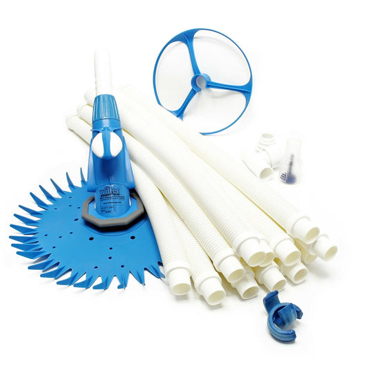 Pulitore automatico scopa per piscina 5000 l/h robot aspirazione fondo filtrazione piscina 16_0002205