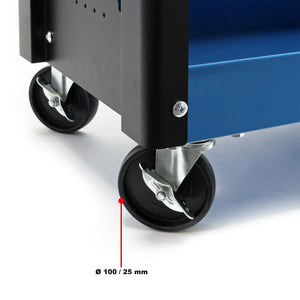 Carrello officina carrello portautensili mobile cassetta portautensili a 3 livelli 16_0001521