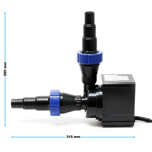 Pompa per laghetto con filtraggio Koi 7000 litri all'ora 50 watt 16_0002081