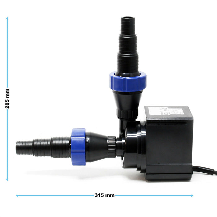 Pompa per laghetto con filtraggio Koi 7000 litri all'ora 50 watt 16_0002081