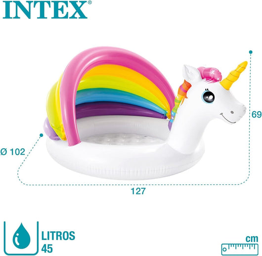 PISCINA GONFIABILE UNICORNO CM127X102XH69