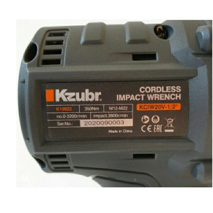 AVVITATORE IMPULSI BATTERIA RICARICABILE KZUBR AVVITARE SVITARE VITI K10022 4.0