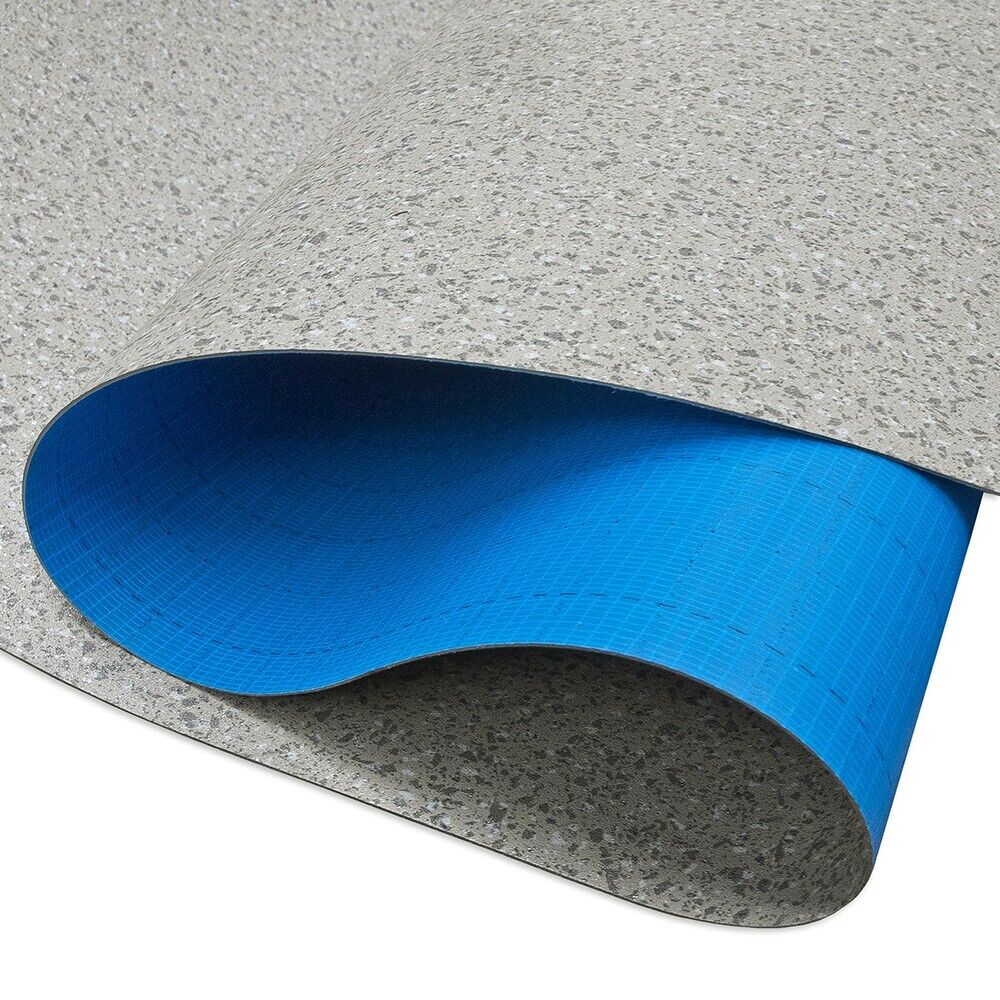 Pavimento Pvc Rivestimento Rotolo Vinile 100x100 cm Effetto Marmo Pietra Maculato Dis_D