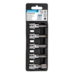 Set punte torx innesto chiave a bussola 3/8" 5 Pezzi misura da T40 a T60 Prezzo