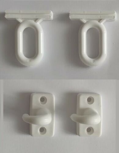 Occhioli e Ganci a Pavimento per Tende da Sole Ricambi Vari Colori Coppia