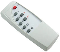 4 X FARO LED 100 Watt SMD Luce Bianca Con PANNELLO SOLARE E SENSORE telecomando