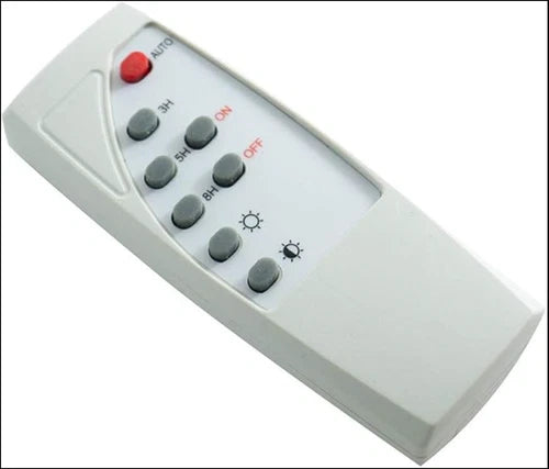 4 X FARO LED 100 Watt SMD Luce Bianca Con PANNELLO SOLARE E SENSORE telecomando