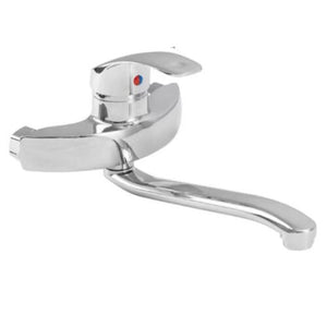 RUBINETTO MISCELATORE CROMATO CASA BAGNO VASCA COMPLETO DI KIT MONTAGGIO JH-8063