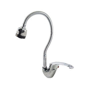 RUBINETTO MISCELATORE CANNA FLESSIBILE DOCCETTA LAVANDINO LAVABO CASA CUCINA