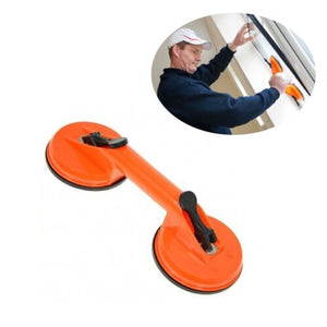 MANIGLIA SOLLEVAMENTO PLACCHE VETRO DOPPIA VENTOSA PIASTRELLE TAZZA ASPIRAZIONE