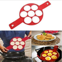 STAMPO PER PANCAKE IN SILICONE CUCINA ANTIADERENTE FLIPPIN FANTASTIC OMELETTE