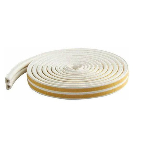 GUARNIZIONE ADESIVA PARAFREDDO 6 MT PARASPIFFERI PORTE FINESTRE GOMMA 0.9 CM  D