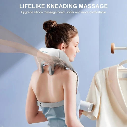 Massaggiatore Riscaldante Cervicale Professionale Collo Spalle Schiena Testa NEW