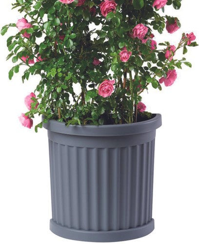 VASO ROMA CM 27X52XH49GRIGIO