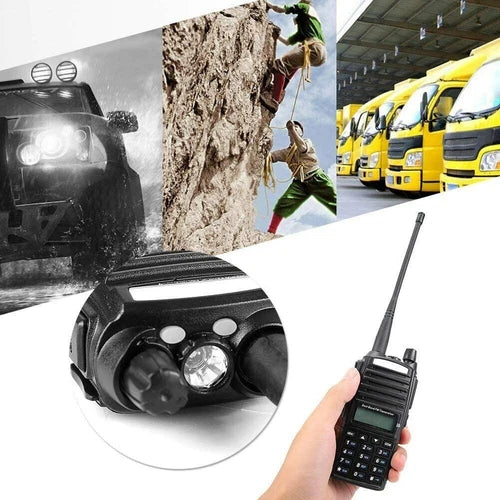 RICETRASMITTENTE BAOFENG 10W POTENTE WALKIE-TALKIE RADIO DUAL BAND dtmf pmr
