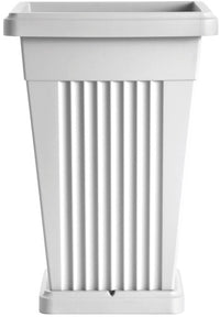 VASO PIRAMIDE BIANCO 40X40X59H