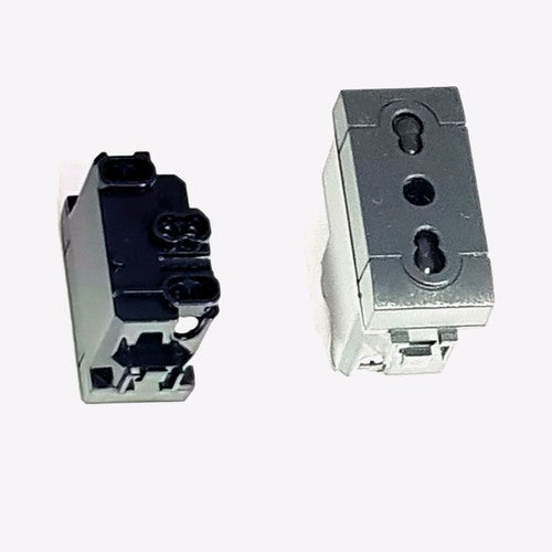 MODULO CORRENTE COMPATIBILE LIVING PRESA ELETTRICA 2P+T 16A 250V NERO CL 105