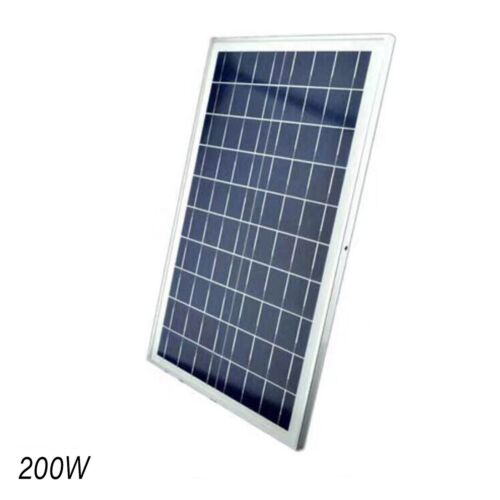 PANNELLO SOLARE FOTOVOLTAICO CELLE SILICIO DI RICAMBIO 200W PER FARO 8200L